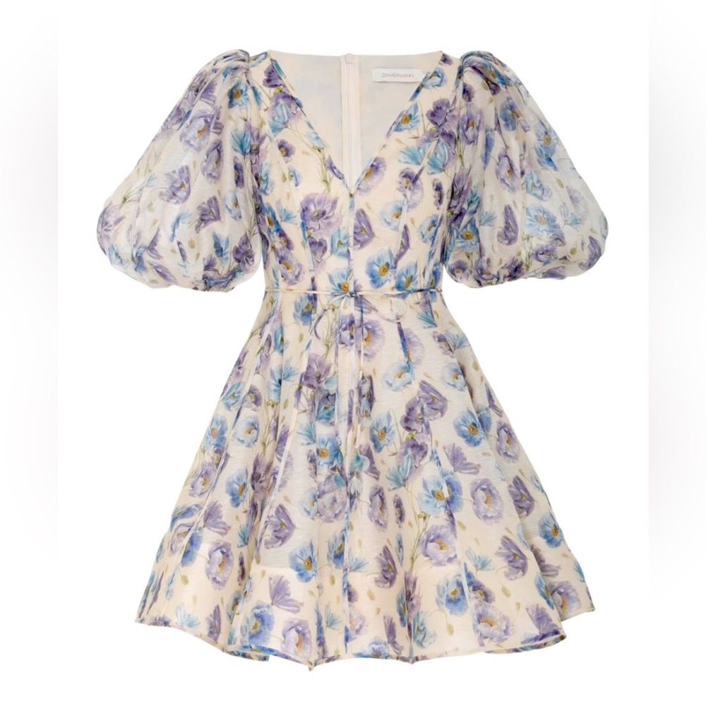 Zimmerman dress , size 2,worn one time us size 4-6 in good condition